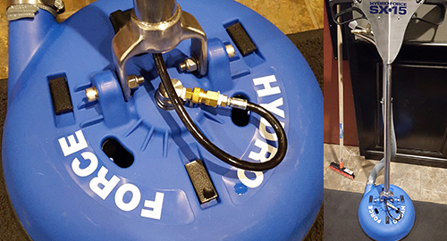 Before and After Tile & Grout Cleaning