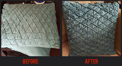 Before and After Upholstery Cleaning